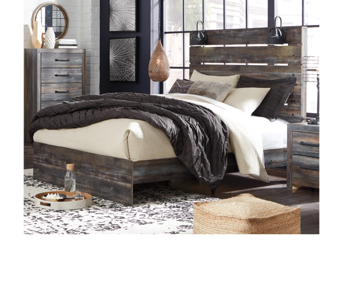 Modern bed set