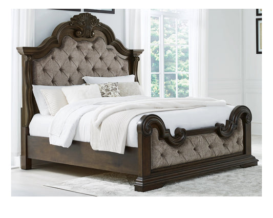 Elegant Dark brown bed